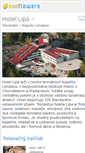 Mobile Screenshot of hotel-lipa.com
